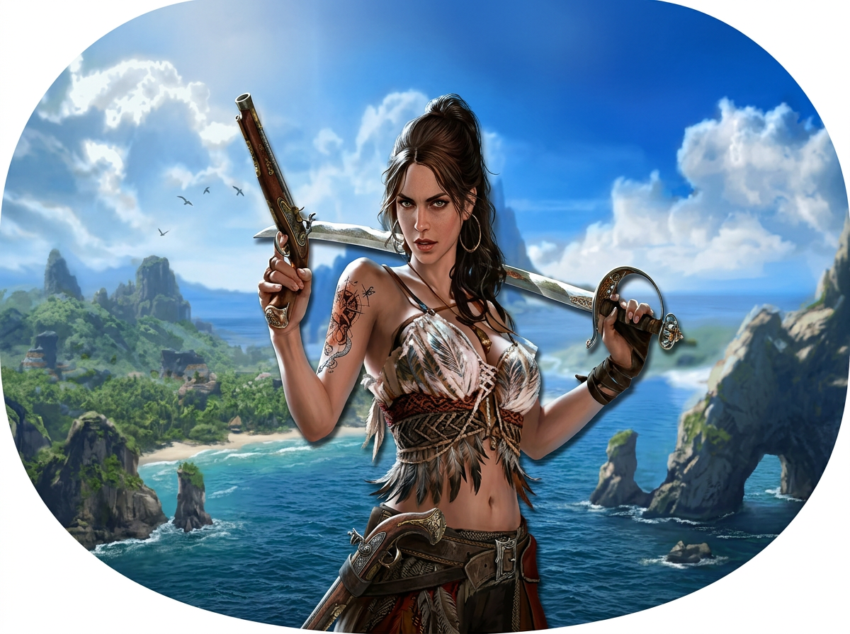 Stormshot: Isle of Adventure portal artwork